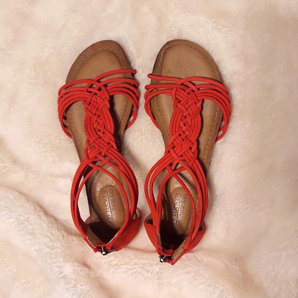 Coral Open Toe Sandals
